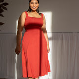 Audrey Midi Dress in Organic Bamboo