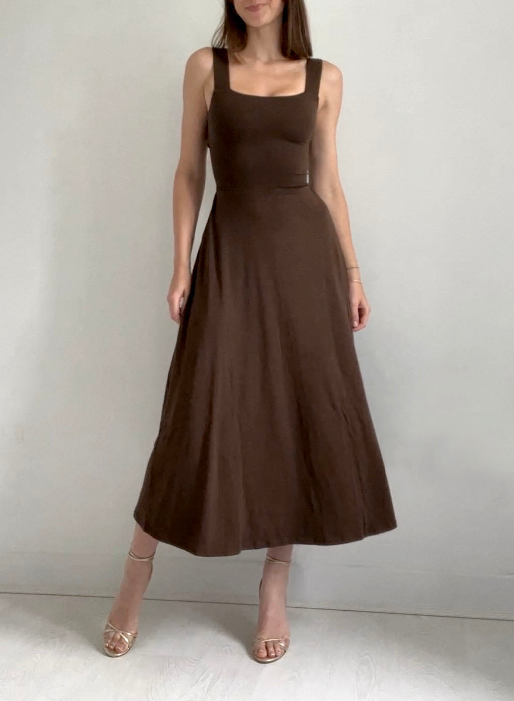 Audrey Midi Dress in Organic Bamboo