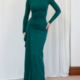 Venus Long Sleeve Dress in Bamboo