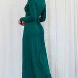 Venus Long Sleeve Dress in Bamboo
