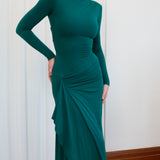 Venus Long Sleeve Dress in Bamboo