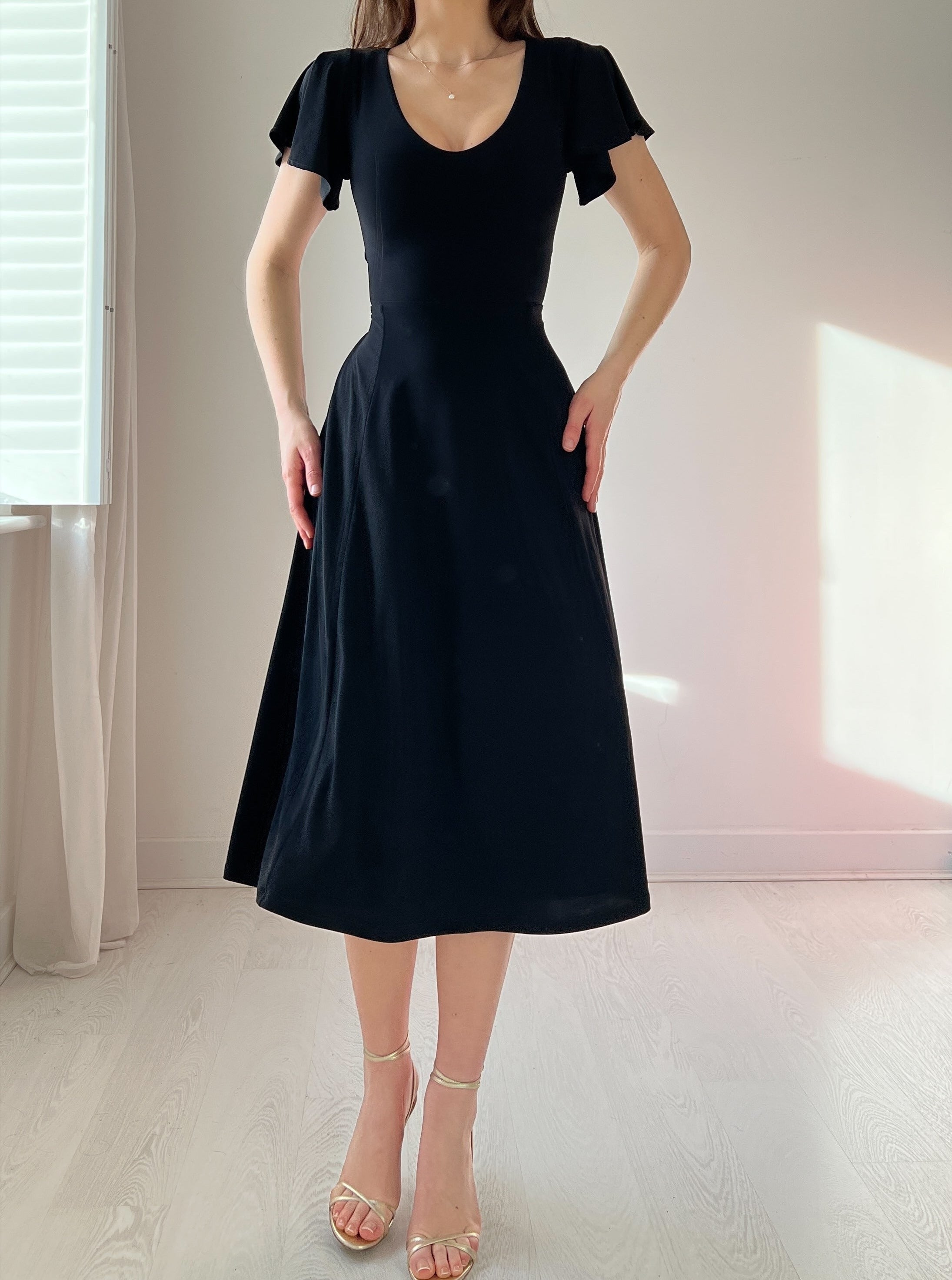 Lulah Drape Maxi Dress with Built-in Bra – AYM USD